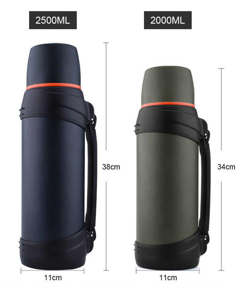 2.5L Wholesale Double Walled Stainless Steel Insulated Thermos Flask 