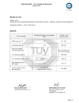TUV test report about SC stainless steel insulated water bottles1