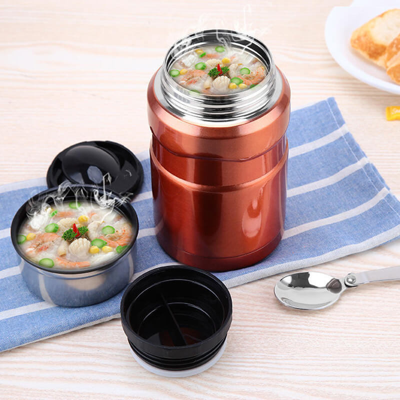 Wholesale Insulated Food Jar Vacuum Food Container With Spoon