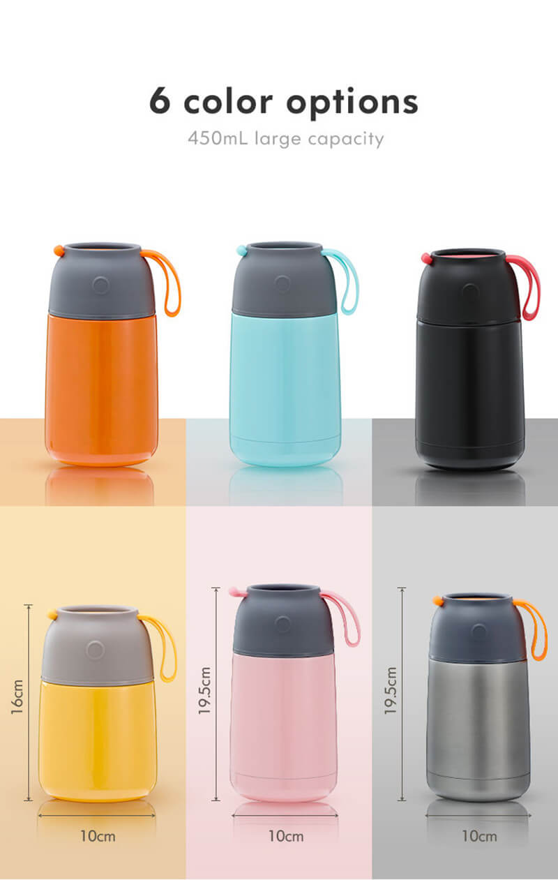 wholesale Stainless Steel Baby Food Jar Insulated Kids lunch box