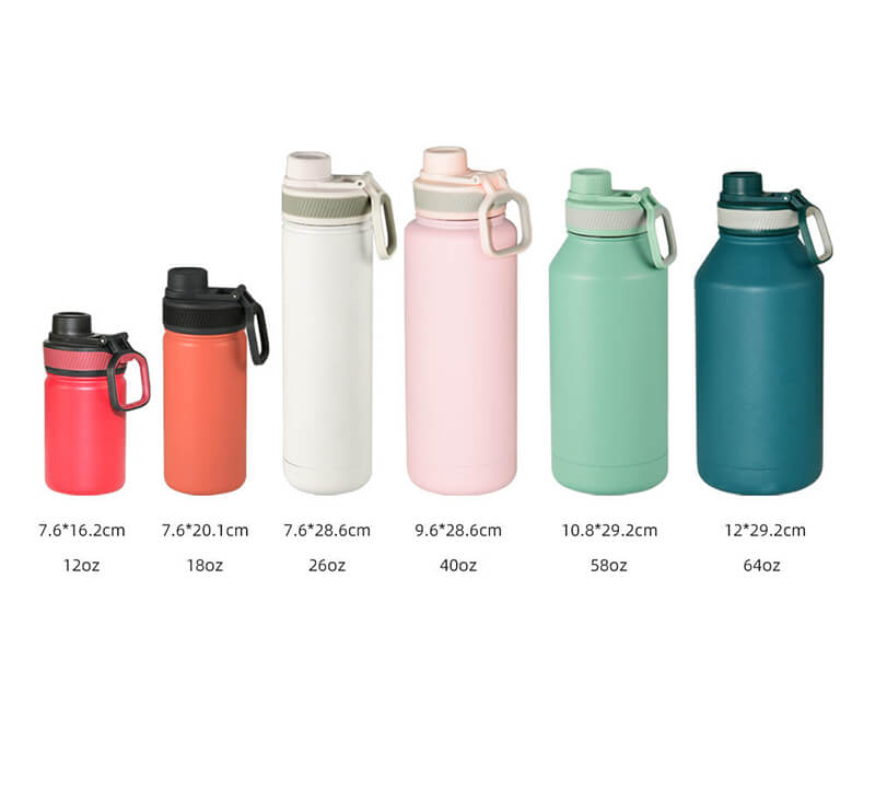 wide caliber stainless steel insulated water bottles and flasks prodeuct detail