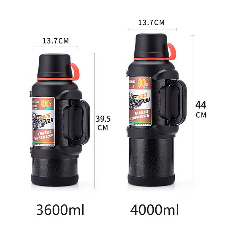 3.6L Double Wall Vacuum Insulated Stainless Steel Water Bottle For Outdoor