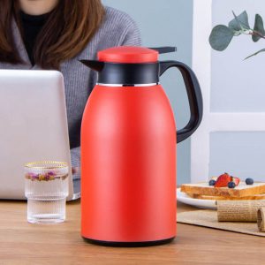 Coffee Flask Insulated Water Pot Double Walled Vacuum Thermos Water Bottle Stainless Steel Kettles