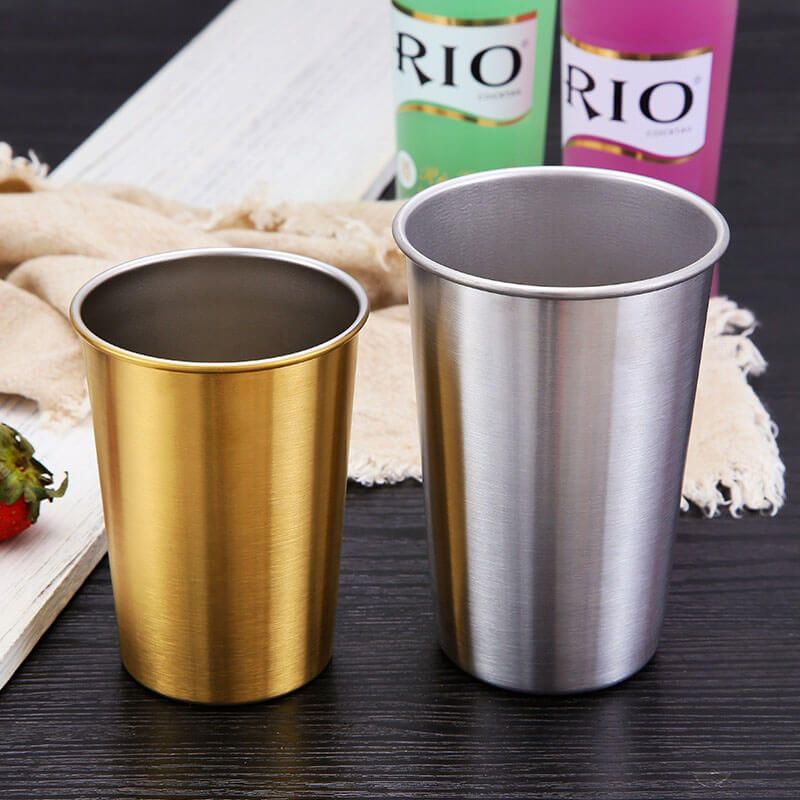 Stainless Steel Camping travel coffee mug tea and beer cup