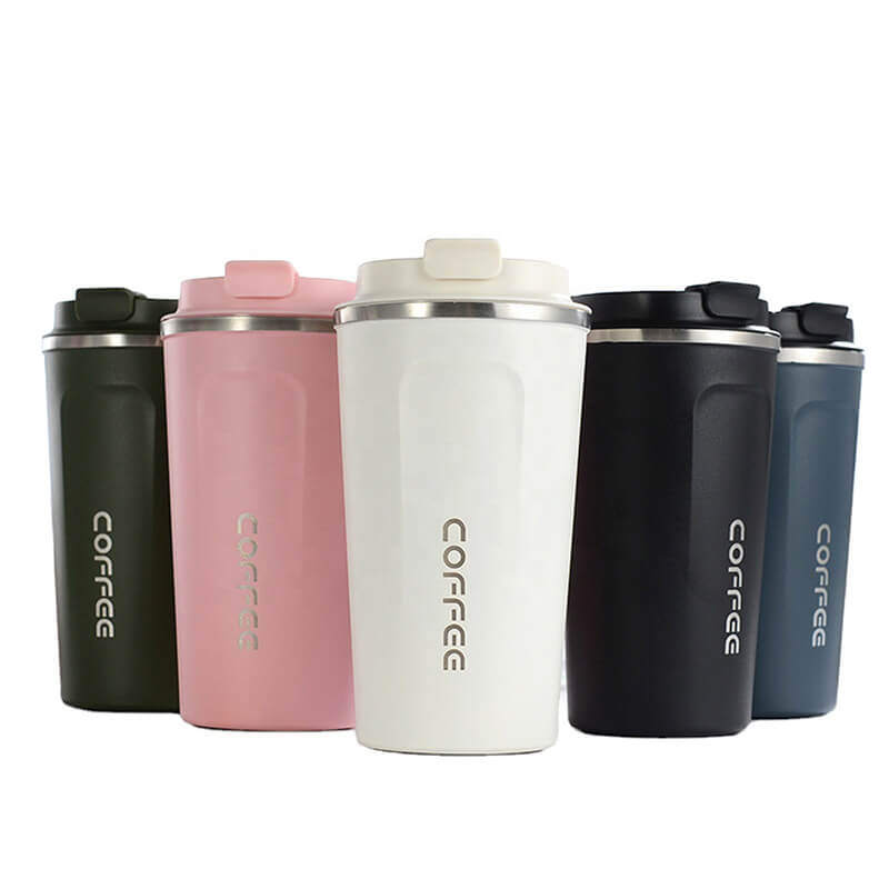 Stainless steel Double Wall Insulated Tumbler Vacuum Flask Leakproof Coffee Mug