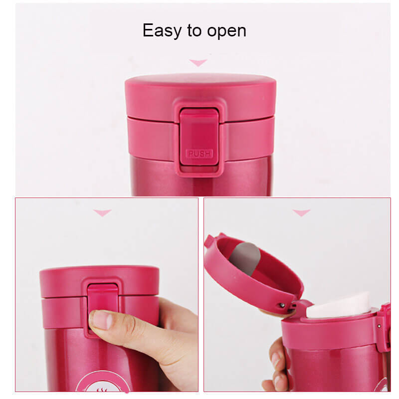 Wholesale 12Oz Vacuum Insulated Coffee Mug Double Wall Stainless Steel Insulated Tumbler With Lid
