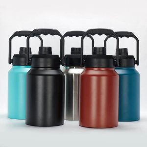 Wholesale 2L large capacity outdoor sports stainless steel insulated kettle