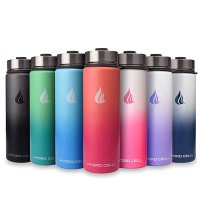 insulated water bottle logo make by screen printing