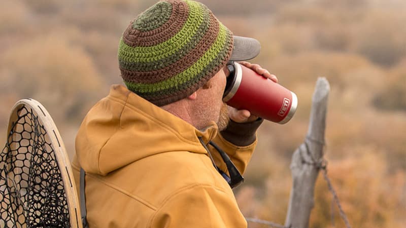 Why is the YETI tumbler the first choice for outdoor water bottle
