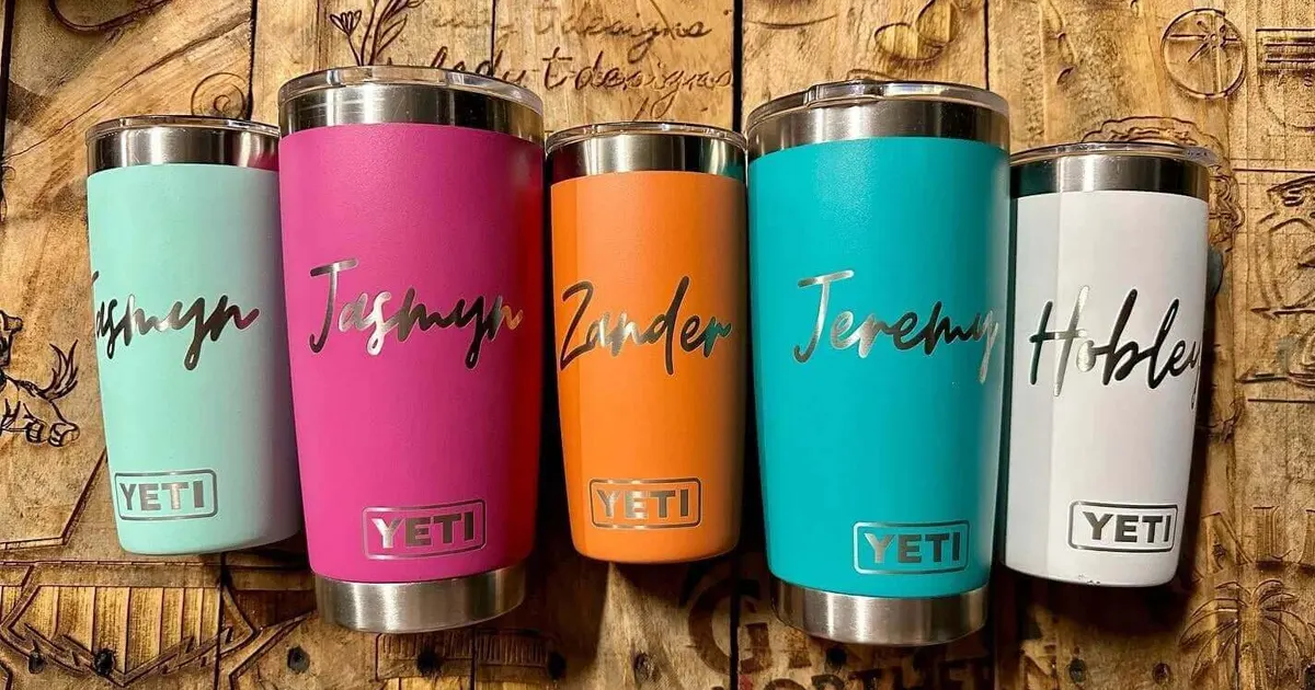 Yeti Tumbler Customization Make Your Cup Stand Out