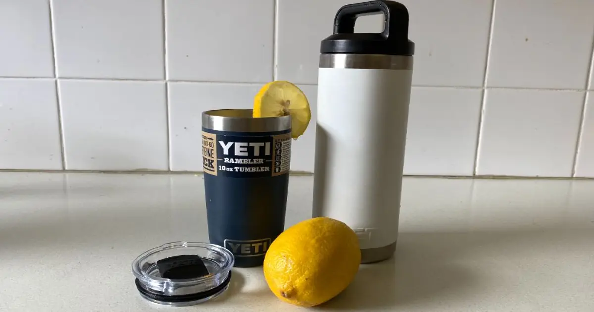 Can You Put Lemon Water in a YETI Rambler
